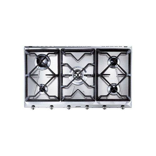 Piano cottura gas Smeg CONTEMPORANEA SRV596GH5 Inox