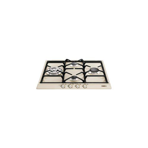 Piano cottura gas Smeg CORTINA SR764PO Panna