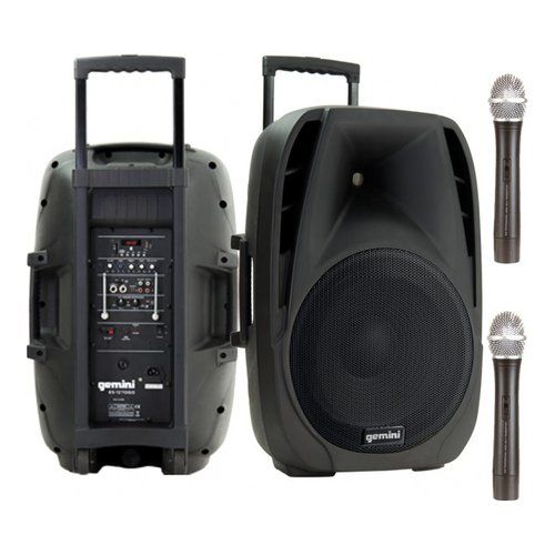 Set karaoke Gemini 1126082 ES TO GO SERIES Es 12Togo Black