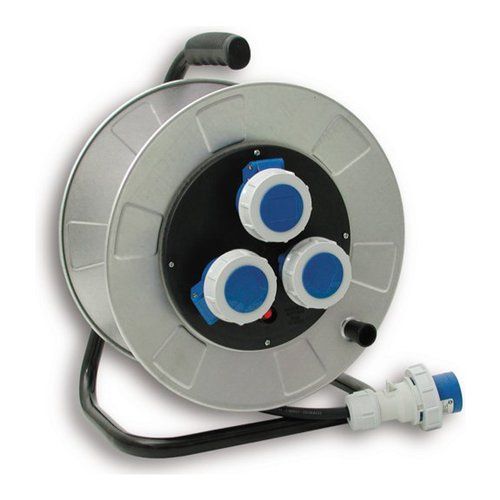 Avvolgicavo elettrico Fanton 14350 GOLIA METAL 3P Cee Zincato