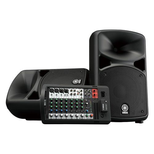 Kit disc jockey Yamaha STAGEPAS 600Bt Black