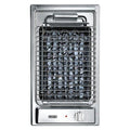Piano cottura elettrico De Longhi DOMINO BQI13 2 Barbecue Inox