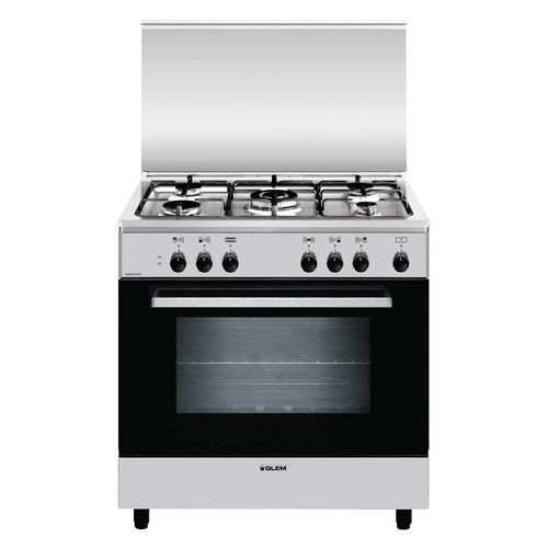 Cucina gas Glem Gas ALPHA A855EI Inox