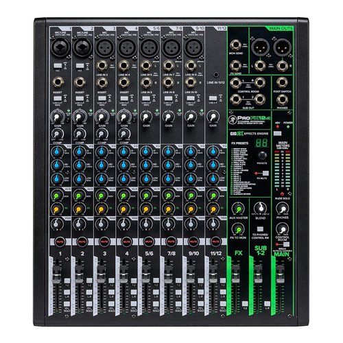Mixer disc jockey Mackie PROFX12V3 PROFXV3 SERIES Black