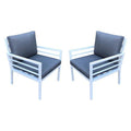 Set poltrone Amicasa LOREN Bianco