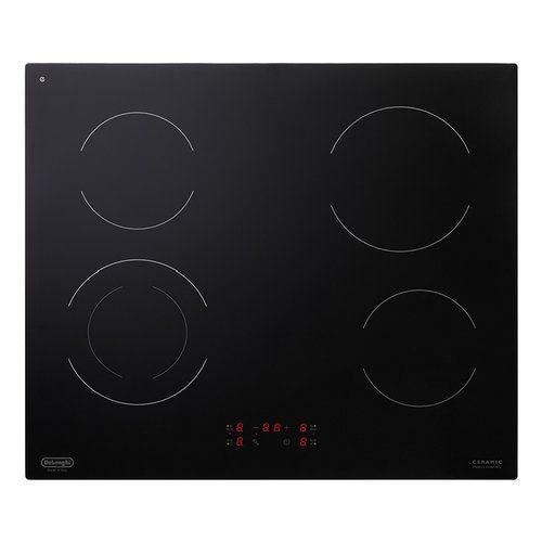 Piano cottura elettrico De Longhi DESIGN Pvc 61 N Black