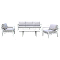 Set da esterno Amicasa IMPERIA Bianco