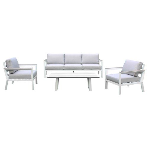 Set da esterno Amicasa IMPERIA Bianco