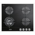 Piano cottura gas De Longhi LIFE Nsl 460 Ncm Black