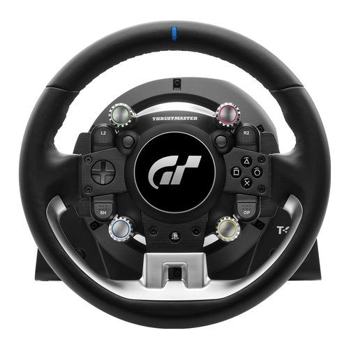 Volante simulatore guida Thrustmaster 4160846 T GT II Pack Black e Sil