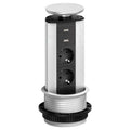 Multipresa da mobile Evoline 159310384100 PORT 2P 10/16A Silver