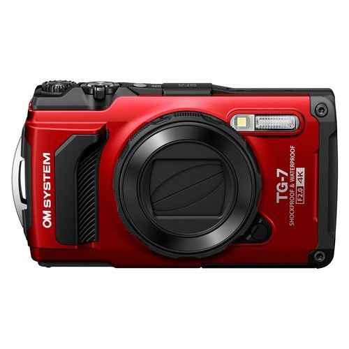 Fotocamera compatta Om System V110030RU000 TOUGH Tg 7 Red