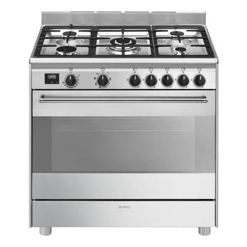 Cucina gas Smeg CONCERTO BG91X2 Stainless steel