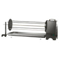 Girarrosto R.Zeta KitCA4V CORTINA con leccarda Nero e Inox