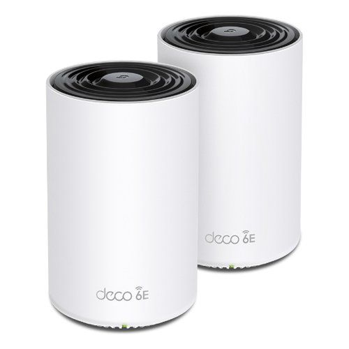 Set mesh Tp Link XE75 DECO AXE5400 White e Black