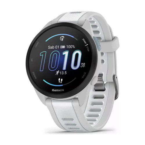 Smartwatch Garmin 010 02863 21 FORERUNNER 165 Mist grey e Whitestone