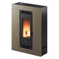 Stufa pellet Cadel 7023041 LUCE PLUS 9 Light bronze