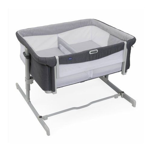 Culla Chicco 0608707768000 NEXT2ME TWINS gemellare Magnet grey