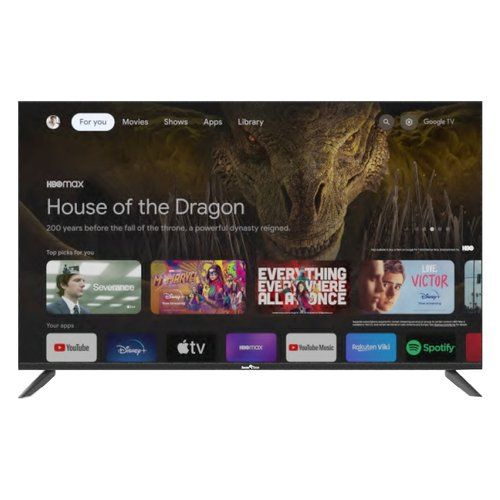 Tv Smart Tech 50UG10V1 Black