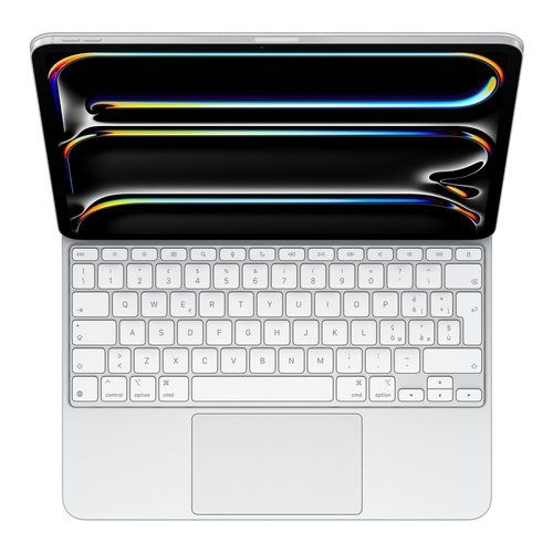 Custodia con tastiera Apple MWR43T A IPAD MAGIC KEYBOARD Pro 13 M4 Whi