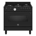 Cucina gas La Germania AMERICANA AMN965ETN 24 Black