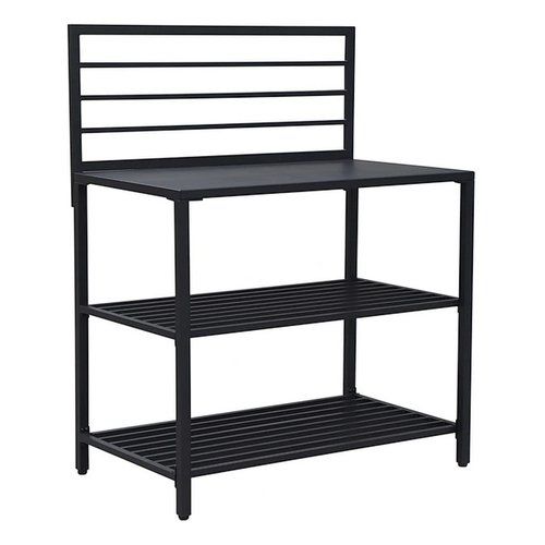 Cucina da esterno Amicasa GL8455 KONNECT Base con ripiani Antracite