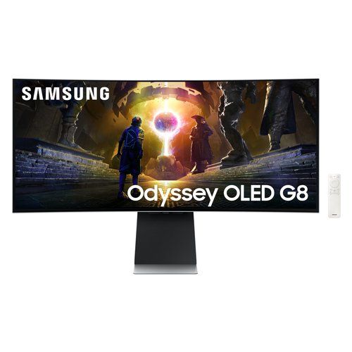 Monitor Samsung LS34DG850SUXEN ODYSSEY OLED G8 Curvo Silver
