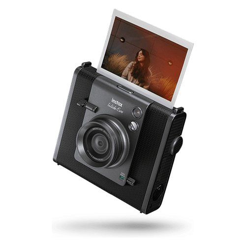 Fotocamera istantanea Fujifilm INSTAX Wide Evo Black e Gray
