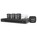 Videoregistratore sorveglianza Ezviz H3K PoE 4K Kit Black e White