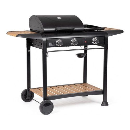Barbecue GPL Yes Everyday 0790317 LONI 3 bruciatori Nero
