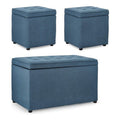 Set pouf Yes Everyday 0740986 DERRICK Blu