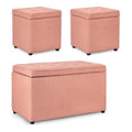 Set pouf Yes Everyday 0740989 DERRICK Blush