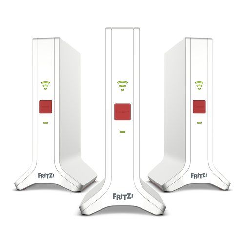 Repeater Fritz! 20003109 MESH Set 4200 3 pack White e Red