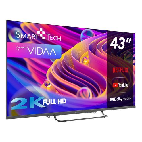 Tv Smart Tech 43FV02V Black