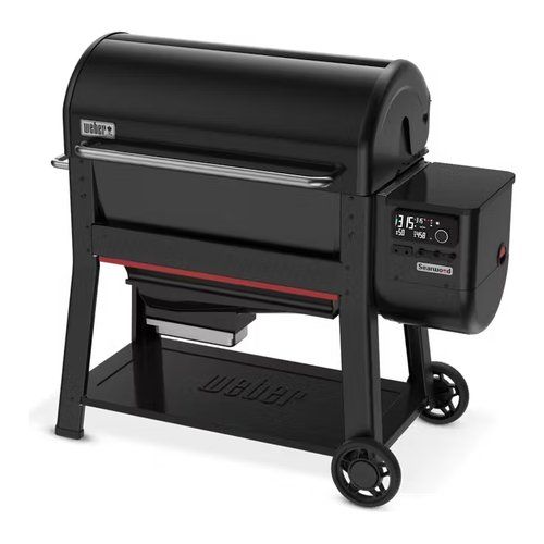 Barbecue Pellet Weber 1500131 SEARWOOD 600 XL Nero
