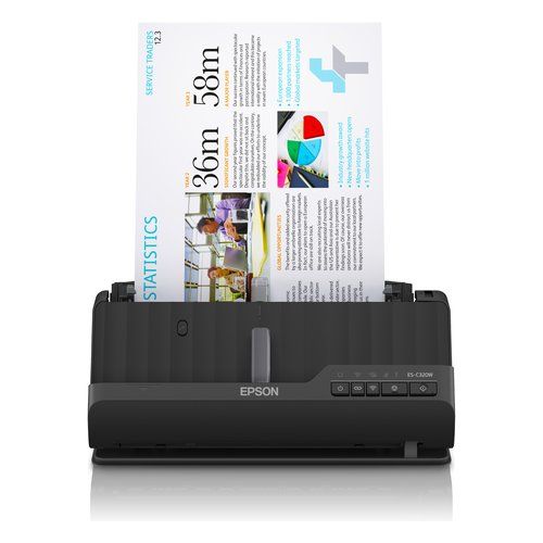 Scanner Epson B11B270401 ES C320W Black