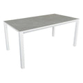 Tavolo da esterno Amicasa LY AT 078 STONE Bianco e Grey