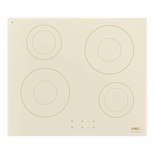 Piano cottura induzione Smeg UNIVERSALE SI2641DP Cream