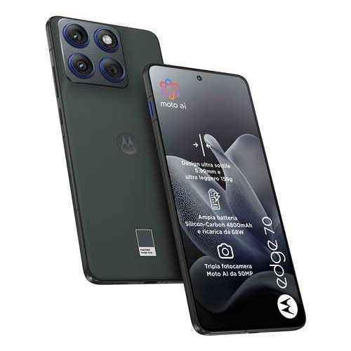 Smartphone Motorola EDGE 70 Tim Pantone gadget grey