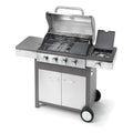 Barbecue GPL Ompagrill 5 B INDIANAPOLIS Grigio e Inox