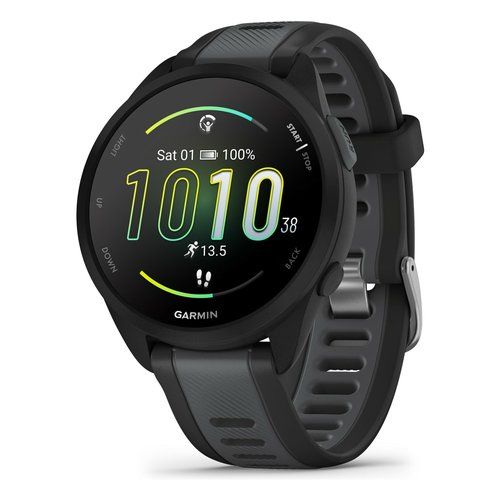 Smartwatch Garmin 010 02863 30 FORERUNNER 165 Music Black e Slate grey