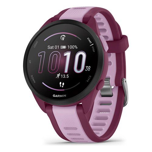Smartwatch Garmin 010 02863 33 FORERUNNER 165 Music Berry e Lilac