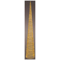 Decorazione luminosa Natale Amicasa 9493979 Cono Gold