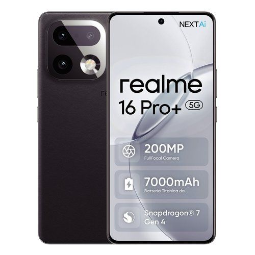 Smartphone Realme 631011007393 16 PRO+ Master Grey