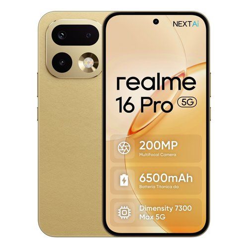 Smartphone Realme 631011008562 16 PRO Master gold