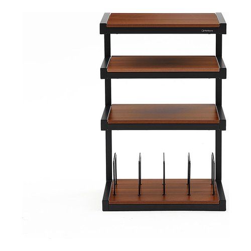 Mobile HI FI Norstone NORESSHFVBKWN ESSE HiFi Vinyl Walnut e Black