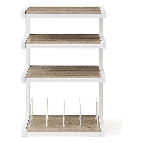 Mobile HI FI Norstone NORESSHFVWTOK ESSE HiFi Vinyl Oak e White