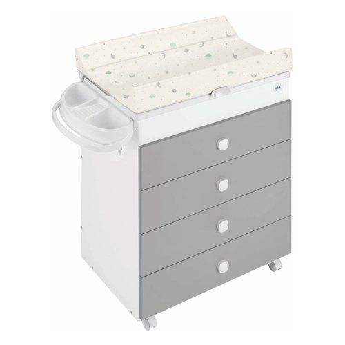 Bagnetto fasciatoio Cam 918006 C270 ASIA 4 cassetti Grigio