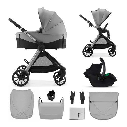 Sistema modulare Kinderkraft KSVEST02GRY3000 VESTO 2 Trio con Mink Pro