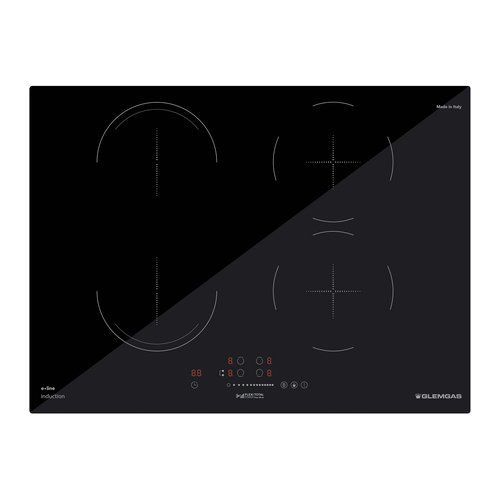 Piano cottura induzione Glem Gas GTI741BSL Black
